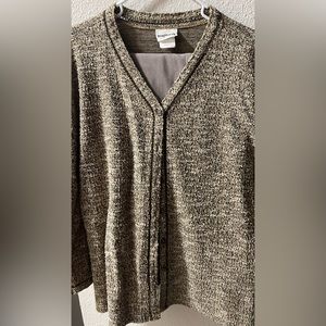 Womens Bonworth Jacket in brown and size XL Petite.  Good Used Condition.